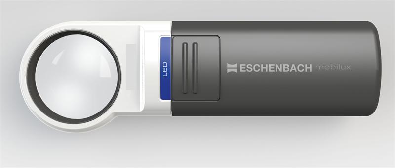 Eschenbach 1511-10 Hand Held Illuminated Magnifier Mobilux LED 10x